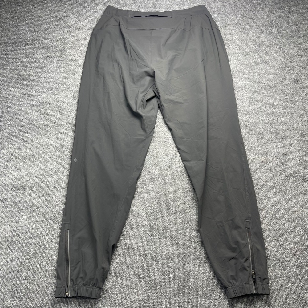 Lululemon Surge Jogger Mens Large Dark Grey Running Training Pants Zipper Cuffs - Picture 4 of 6
